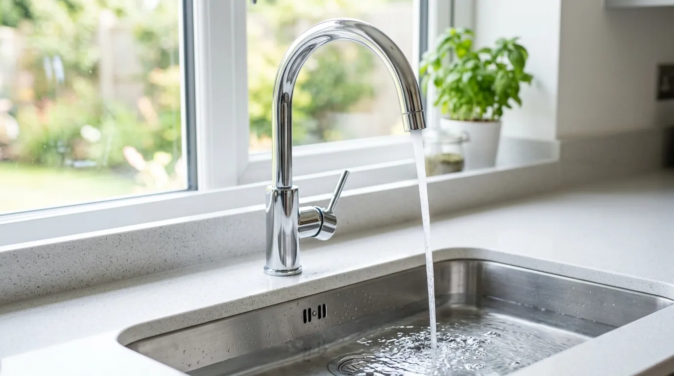 Local Plumbing Master Pros same day plumber fixing a faucet in Jonesborough, TN